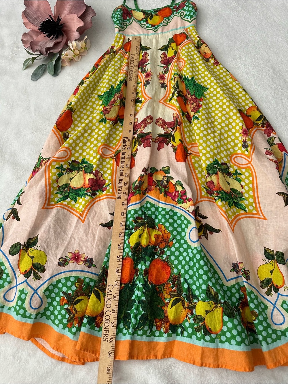 Alemais Lemonis Linen Summer Dress Size 0 - Picture 11 of 14